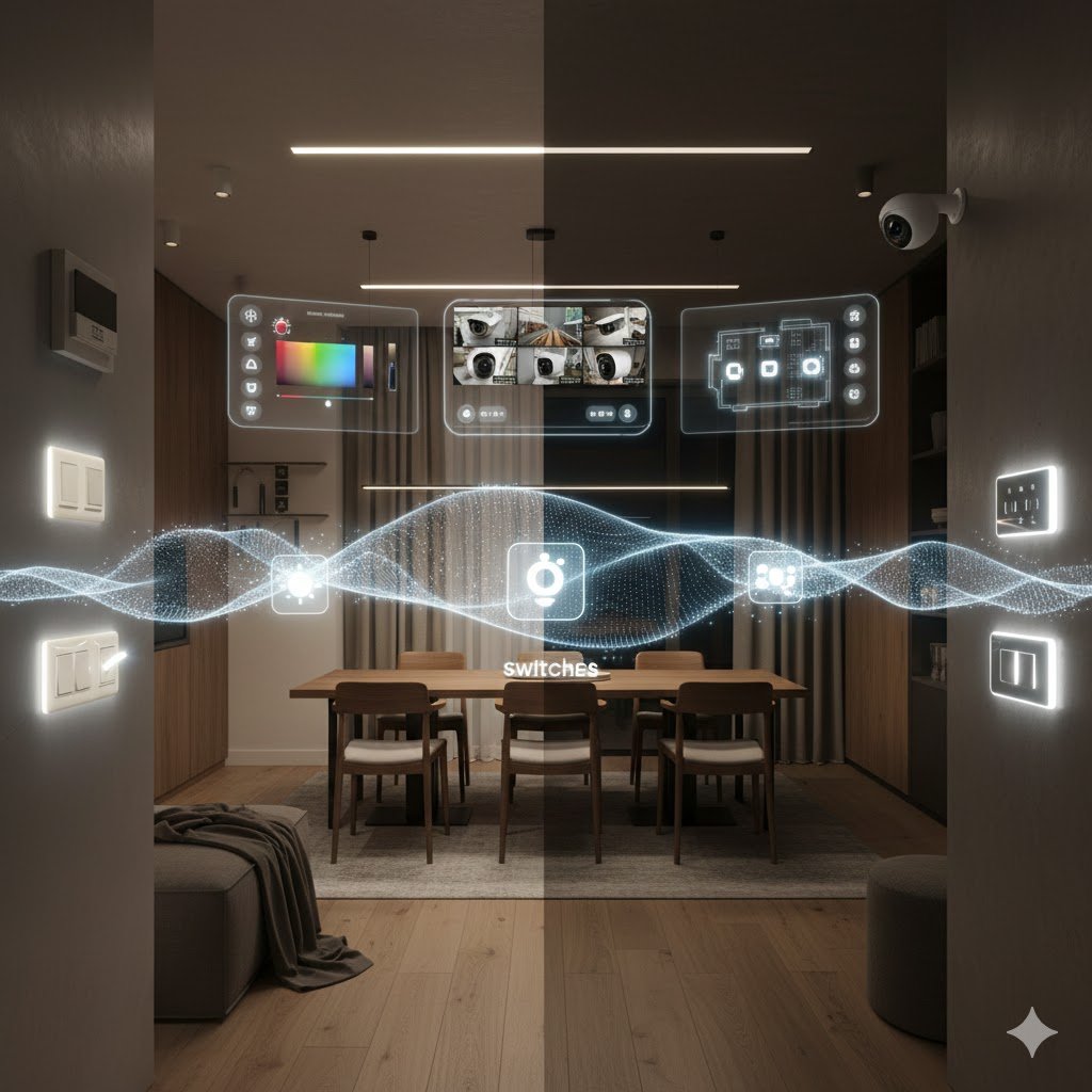 Phone controlled Home Automation